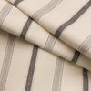 Elliot Bay Gray and Black Stripe / Yardage